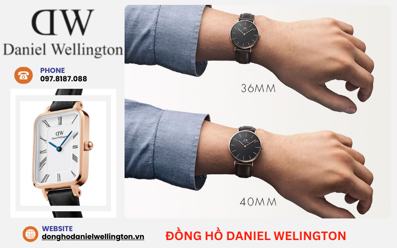 Mẫu Daniel Wellington mới với thiết kế tinh tế cho bạn