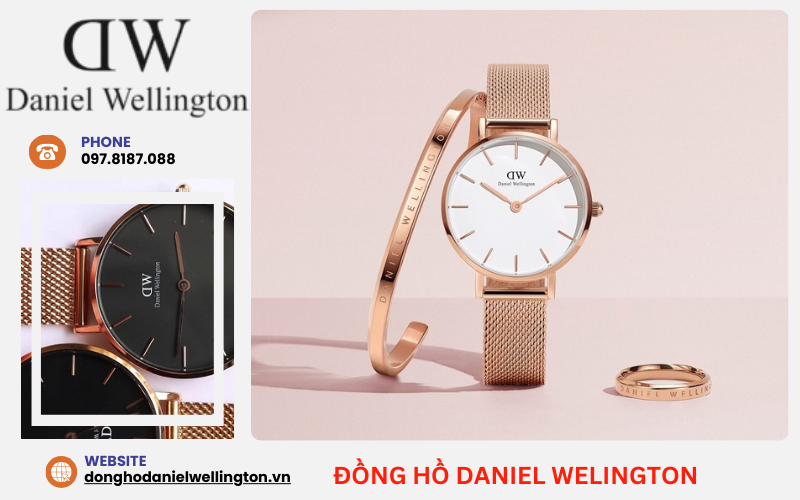 Daniel Wellington mới thiết kế sang trọng